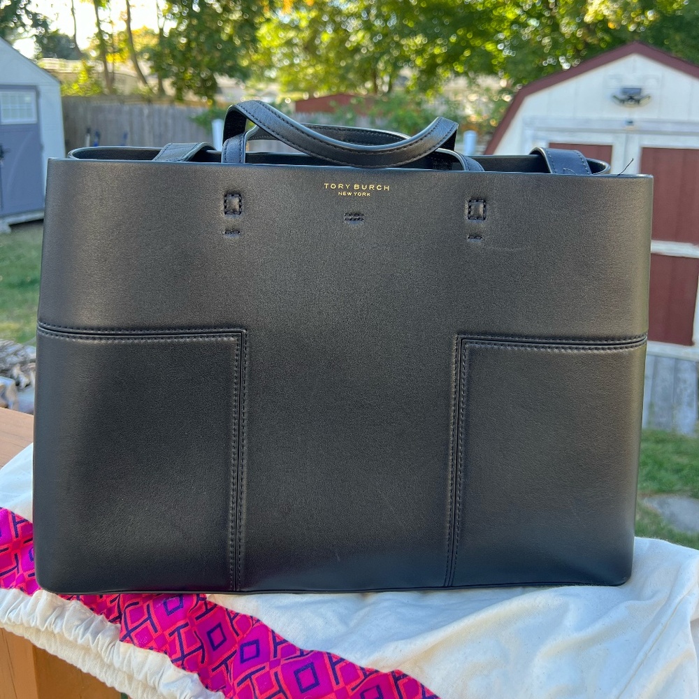 Tory Burch Leather Tote/Briefcase